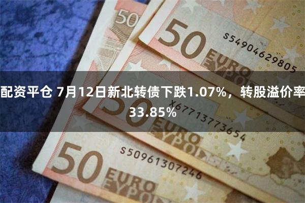 配资平仓 7月12日新北转债下跌1.07%，转股溢价率33.85%