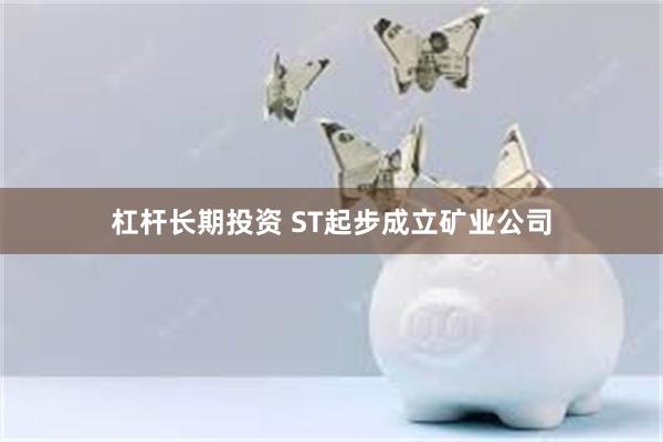 杠杆长期投资 ST起步成立矿业公司