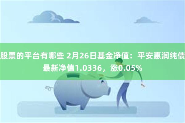 股票的平台有哪些 2月26日基金净值：平安惠润纯债最新净值1.0336，涨0.05%